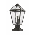 thumbnail image 4 of Z-Lite 3 Light Outdoor Pier Mounted Fixture, 4 of 5