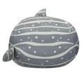 thumbnail image 4 of Squishmallows Stackables 12 inch Sachie The Grey Striped Whale Shark - Child's Ultra Soft Plush Toy, 4 of 6