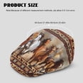 thumbnail image 4 of Chririnla Soft Newsboy Flat Cap for Driving Summer, Running Wild Horses Print Polyester Adjustable Newsboy Hat Lightweight, 4 of 4
