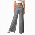thumbnail image 4 of UAYOTSE Girls Fold Over Waist Flare Pants High Rise Wide Leg Yoga Leggings Kids Stretch School Sport Bottoms Fall,Sizes 7-8 Years, 4 of 8