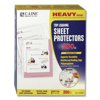 C-Line Heavyweight Polypropylene Sheet Protector, Clear, 2", 11 x 8 1/2, 200/BX