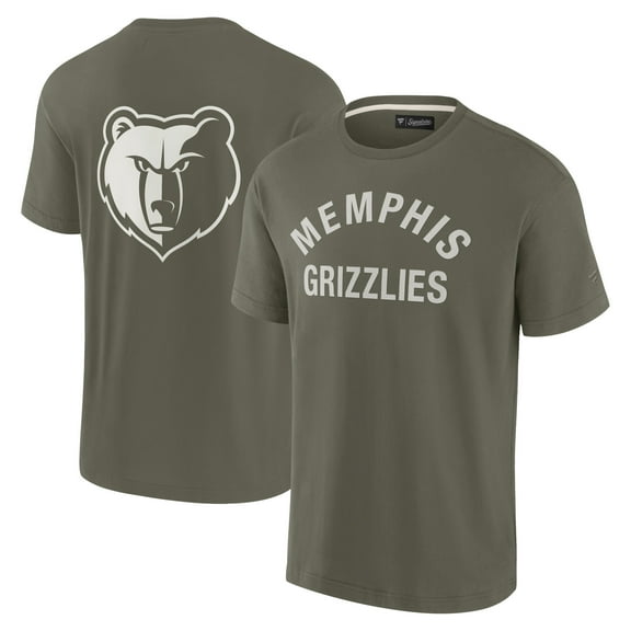 Unisex Fanatics Olive Memphis Grizzlies Elements Super Soft Short Sleeve T-Shirt