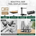 thumbnail image 5 of 15 Piece Cocktail Shaker Set, Boston Stainless Steel Bartender Kit with Acrylic Stand, Bartending Kit, Professional Bar Tool Set for Drink Mixing, Home, Bar, Party Acrylic, 5 of 5