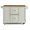 thumbnail image 1 of Homestyles 4516-95 Blanche Kitchen Cart, Off-White - 36 x 44.5 x 17.25 in., 1 of 47