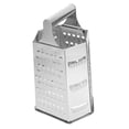 thumbnail image 4 of Rallador de cocina multiusos de acero inoxidable de 6 lados (plateado), 4 of 8
