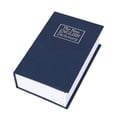 thumbnail image 2 of Noehoiugi 1 Packs Book Safe With Lock Secret Metal Safe Box Portable Hidden Lock Box Fake Book Concealment Furniture For Money Jewelry, 2 of 3