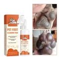 thumbnail image 2 of Pet Paw Foam Cleaner 100ml, Dog Cat Paw Washing Foam with Silicone Brush, Deep Cleaning & Odor Removal, Easy No-Rinse Grooming Care, 2 of 9