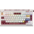 thumbnail image 2 of RisoPhy PC423 Wireless Creamy Keyboard with Screen & Knob, 75% 2.4G/Bluetooth/USB-C Gasket RGB Mechanical Keyboard, Hot Swappable, Five-Layer Padding & Pre-lubed Linear, 2 of 8