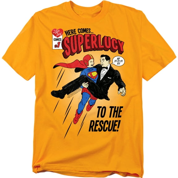 I Love Lucy T-Shirt Super Lucy Unisex Graphic Tee For Men & Women