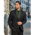 thumbnail image 5 of COOFANDY Men' Long Sleeve Button Down Shirts Stain Shield, 5 of 6