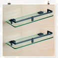 thumbnail image 5 of soportes para estantes de vidrio, utilizables en cocina, baño, sala de estar. Soporte para estantes de vidrio y madera con clips, abrazadera de vidrio ajustable, fijación de estantes de vidrio., 5 of 5