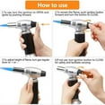Culinary Butane Torch, Professional Cooking Torch Lighter Butane
