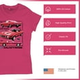 thumbnail image 6 of Ford Mustang Poster 1968 1969 1971 T-Shirt Legendary Performance American Classic Muscle Car Licensed Women's Tee, 6 of 7