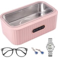 thumbnail image 1 of Ultrasonic Jewelry Cleaner, Jewelry Cleaner Machine 400ml 46KHz, Professional Sonic Cleaner, for Rings Glasses Jewelry Dentures, 1 of 8