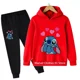 thumbnail image 2 of Conjunto de sudaderas con capucha y pantalones de punto para niños y niñas, moda infantil, jerseys de punto, ropa, 2024, 2 of 5