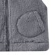 thumbnail image 4 of Chaqueta de invierno para niños, de color sólido, sin mangas, con capucha y cremallera, forro polar, cálida, de poliéster., 4 of 4