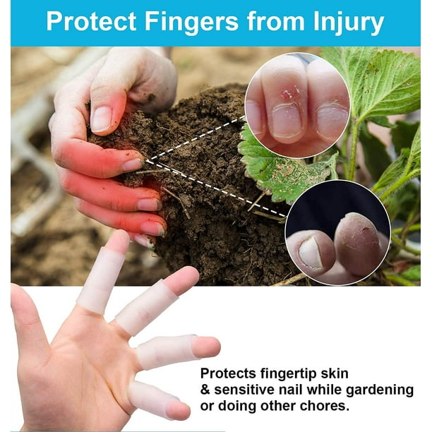 Couvre-doigts en coton doux, bandage de premiers soins, protection des  doigts, sécurité sportive, bandage d
