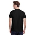 thumbnail image 3 of Gildan Men’s Short Sleeve T-Shirt - Black, Sizes S-5XL - 100 Ultra Cotton, Crew Neck Classic Fit Tee, 3 of 5