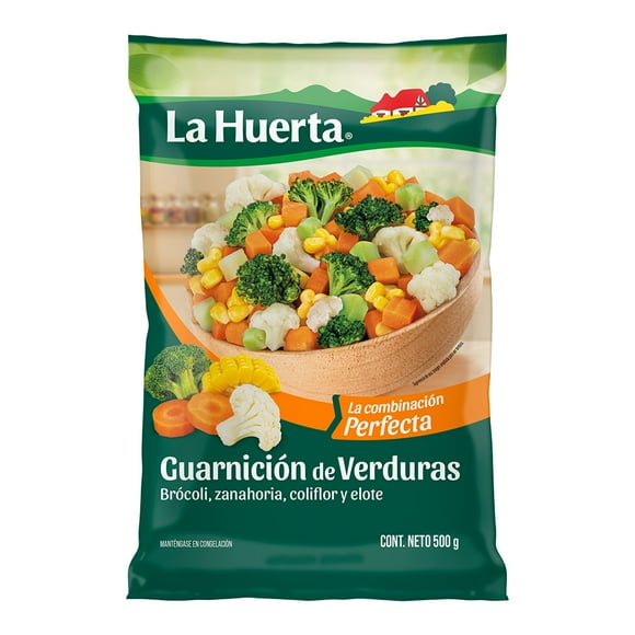 Guarnición de verduras La Huerta congelados 500 g