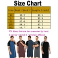 thumbnail image 3 of FOCUSSEXY Mens Cotton Sleep Shirt Men's Nightshirt Short Sleeve Shirt Sleepwear Comfy Nightgown Sleep Shirt Crew Neck Nightshirt Pajamas Plus Size Nightshirts, 3 of 7