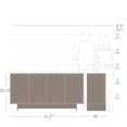thumbnail image 4 of Prepac Finnley Sideboard Cabinet, 4 of 9