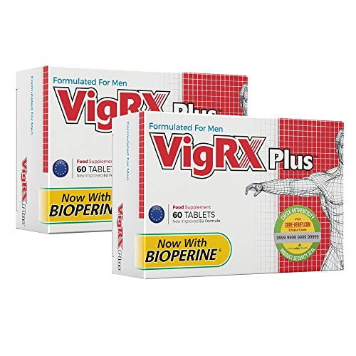 VigRX Plus Male Virility Herbal Dietary Supplement Pill 60 Tablets (2 Box)