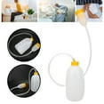 thumbnail image 3 of Fdit PVC 1700ml Portable Home Hospital Male Pee Bottle Urine Collector Storage with Pipe for Bedridden Patients,Urinal Storage, 3 of 9