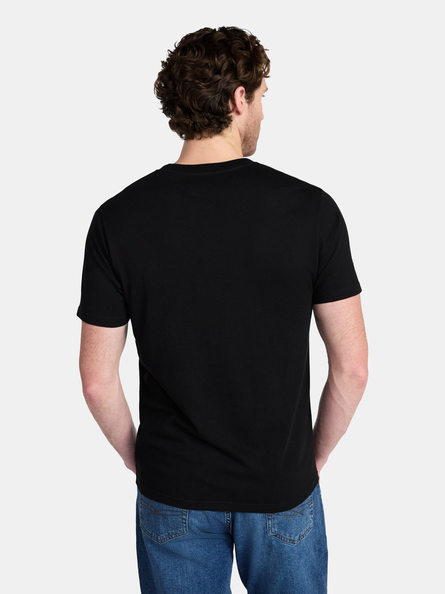 Father's Day Men's Vintage Label Dad Graphic Tee by Way to Celebrate, Sizes XS-5XL