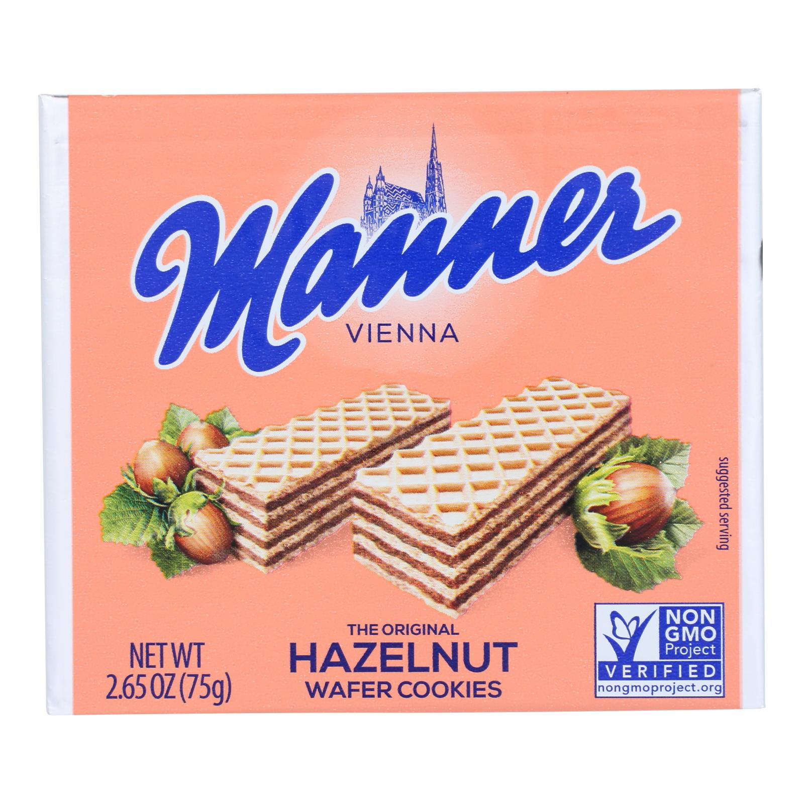 円 超特価 Manner Wafers Hazelnut Cream Filled Large 14oz Bag Pack Of 2