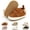 Brown, variant on Baby Boys Girl Lace Up Leather Sneakers Soft Rubber Sole Infant Moccasins Newborn Oxford Loafers Rubber Sole Anti-Slip Toddler Wedding Uniform Dress Shoes 0-18 Months