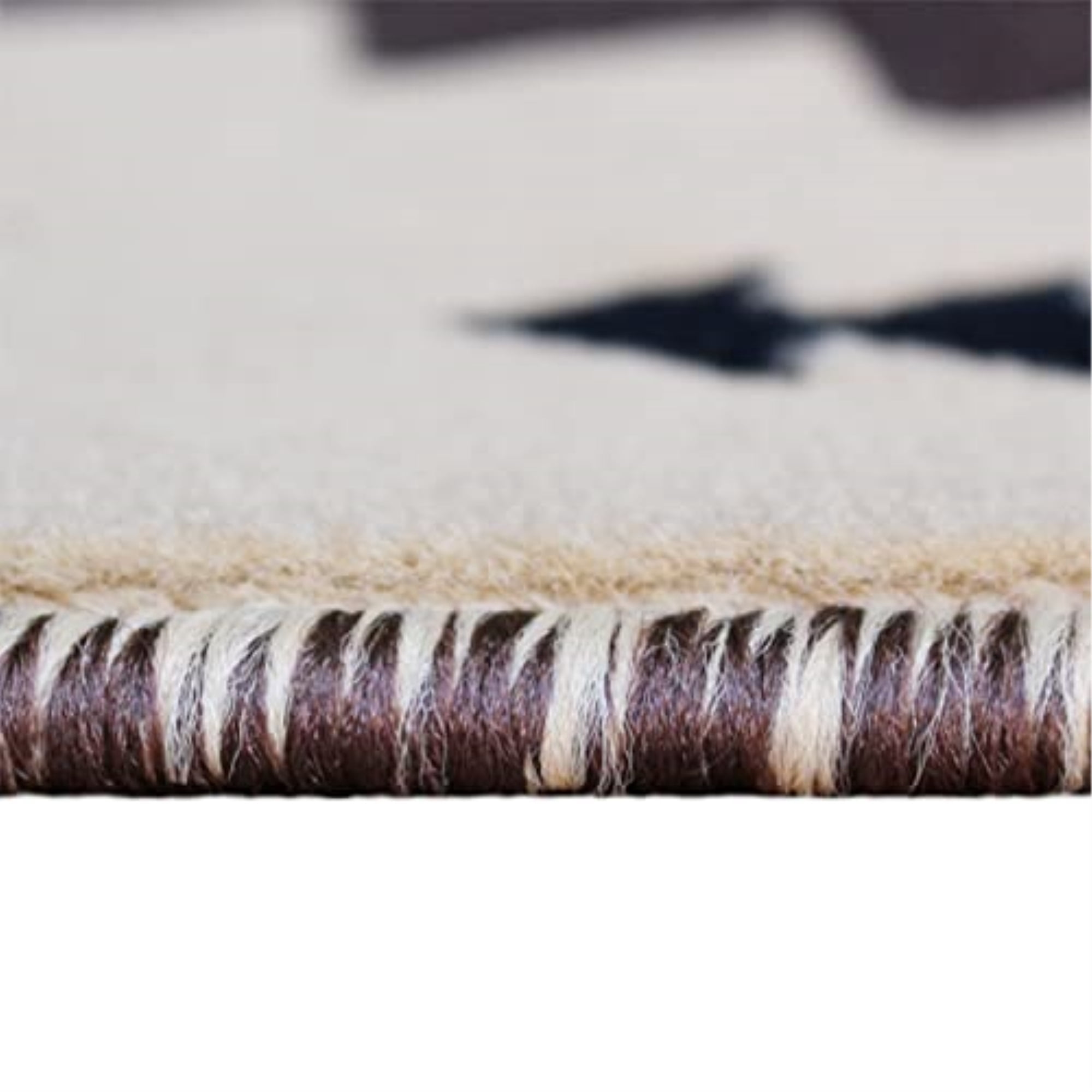 Flash Furniture Mohave Rectangular Southwestern Black, Beige, Brown Area Rug, 2' x 10'