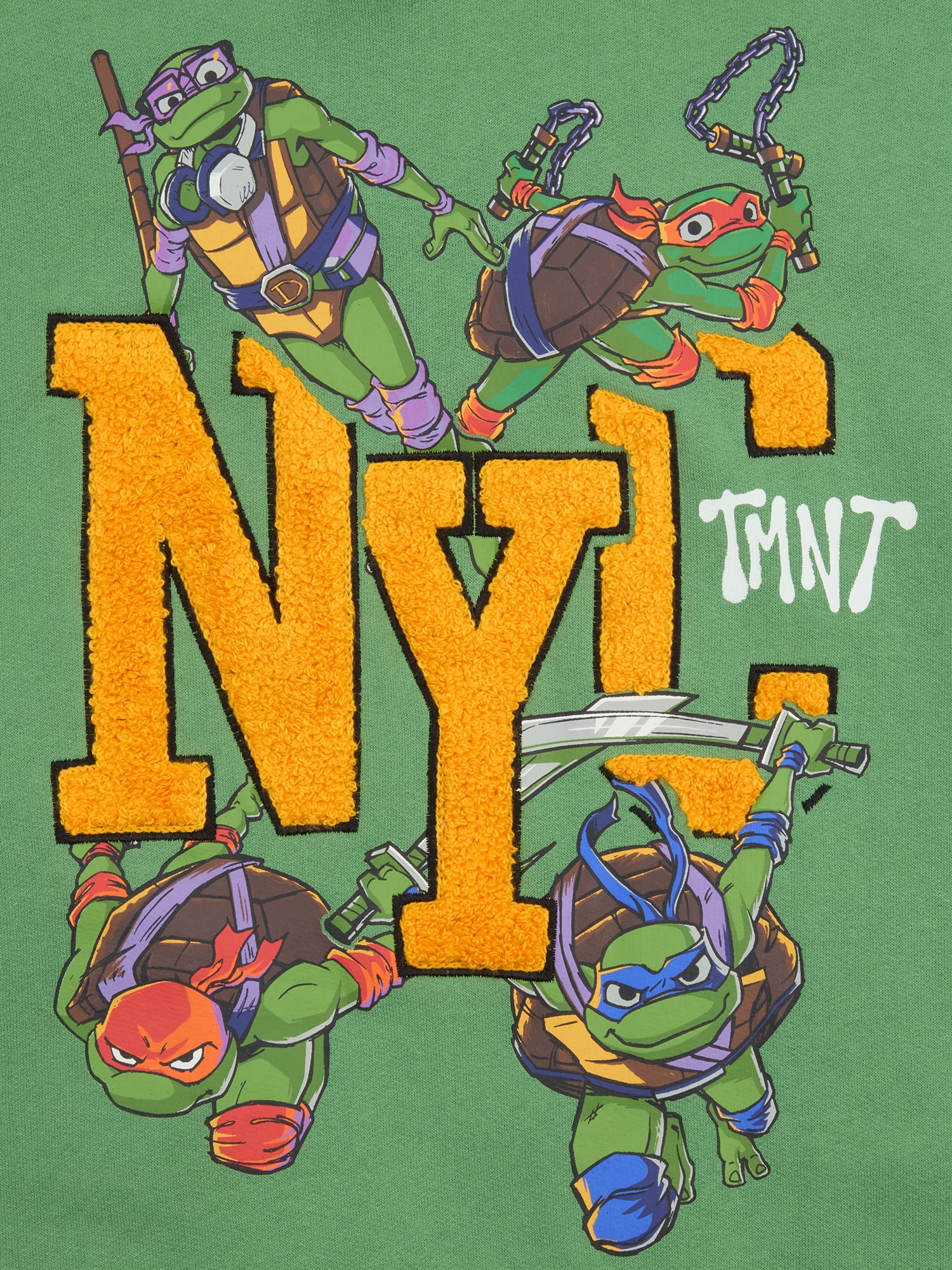 Teenage Mutant Ninja Turtles Boys Twofer Hoodie, Sizes 4-18