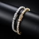 thumbnail image 4 of Pulsera de tenis de 3 mm, 4 mm y 5 mm, joyería de hip hop europea y americana, pulsera de circonita de una sola fila con microincrustaciones de cobre, 4 of 5