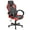 Red/Black, variant on Homylin PU Leather Gaming Chair Desk High Back Swivel Rolling Racing Chairs Executive Desk Chair Adjustable Video Gaming Chairs
