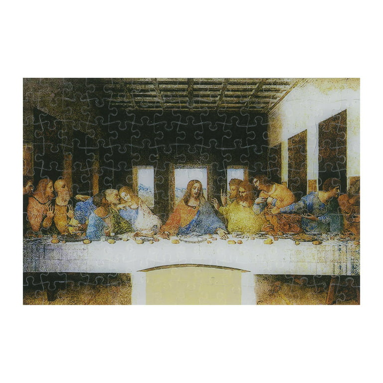 Last Supper By Leonardo Da Vinci Jigsaw Puzzle for Sale by