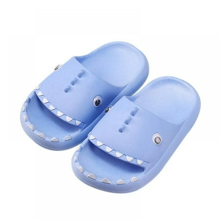 

Toddler Boys & Girls Cartoon Slippers Non-Slip Summer Beach Water Shoes Kids Shower Pool Slippers