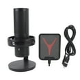 thumbnail image 2 of PC Microphone, Clear Sound Quality Gaming Microphone Easy To Use RGB Effect  for Laptop for Phone, 2 of 7