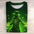 thumbnail image 3 of Unisex St. Patrick's Day Elderly Print Casual Long Sleeve T-Shirt, 3 of 6