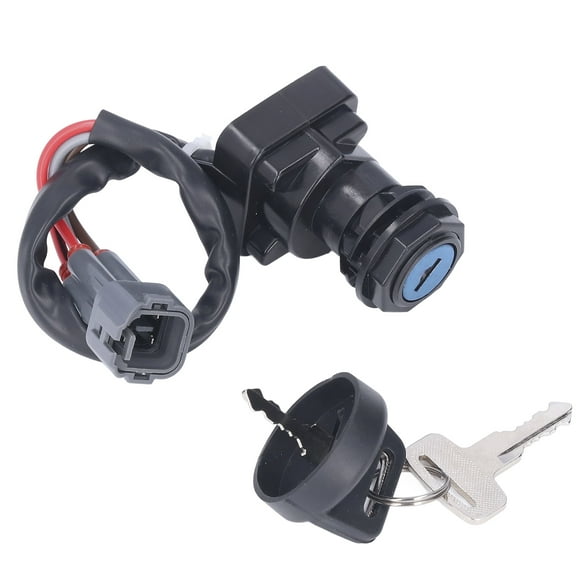 Ignition Key Switch Set, Metal Alloy Professional Better Performance ATV Ignition Switch For Automotive Parts