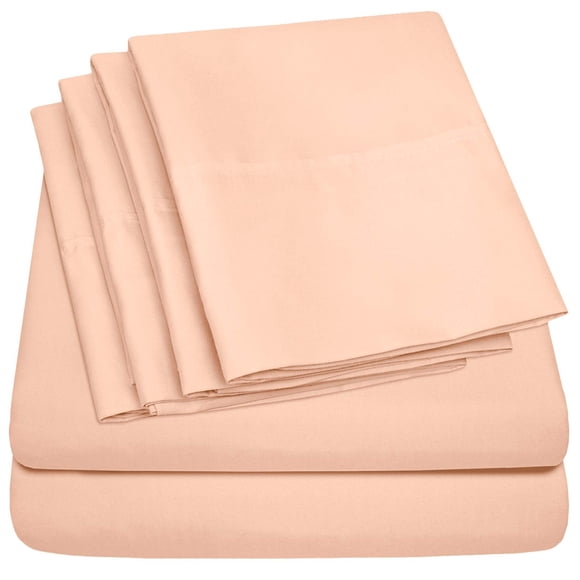 Juego de sábanas Sweet Home Collection RV Short Queen Peach