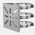 thumbnail image 4 of TIERPOP Vertical Poles Mount Brackets with Adjustable Clamps Weatherproof Camera Rack Security Systems Accessories for CCTV Came, 4 of 7