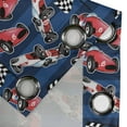 thumbnail image 4 of Ambesonne Cars Grommet Curtain, Racing Automobile Sports, 50" x 120", Navy Blue Red Black, 4 of 6
