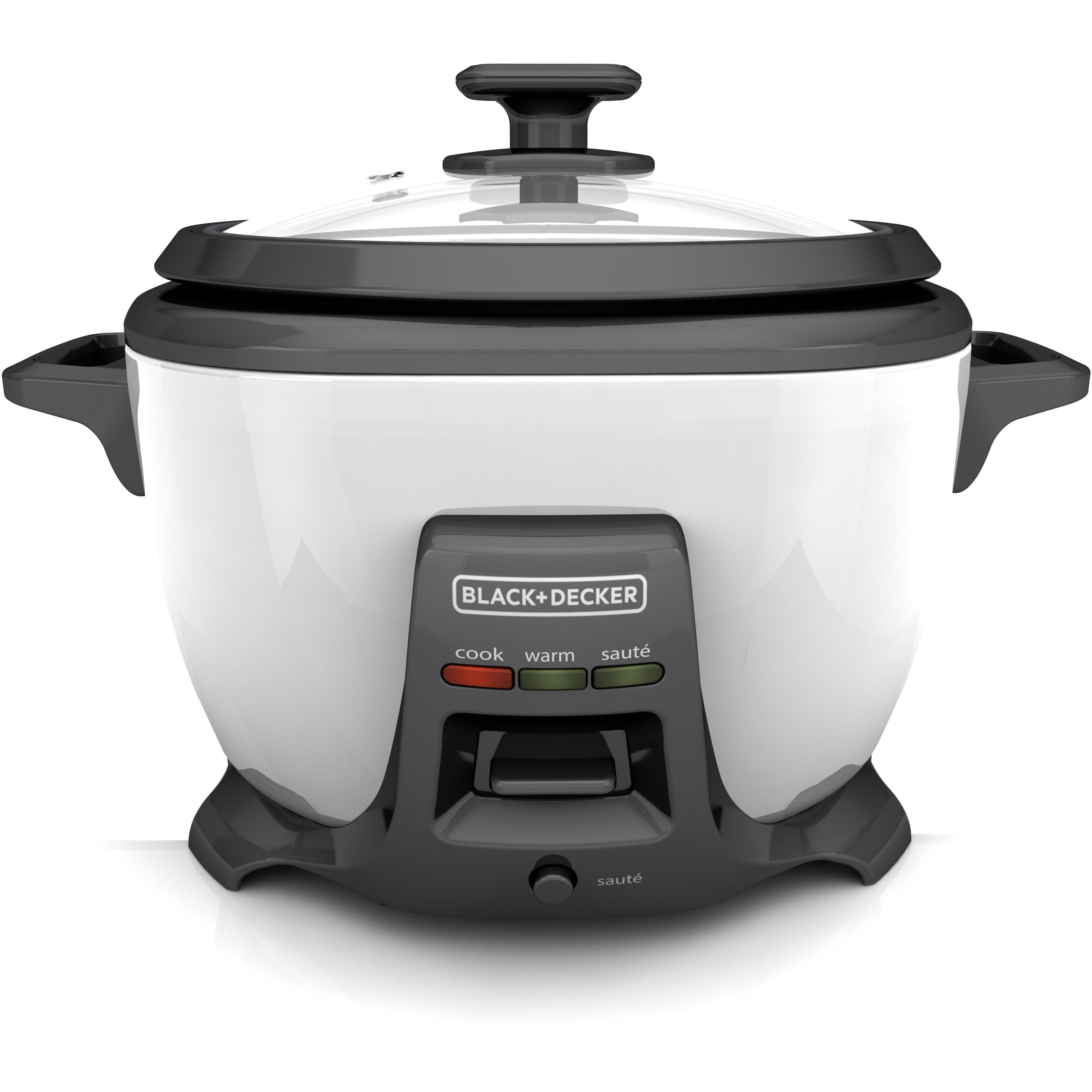 BLACK+DECKER 2-in-1 Rice Cooker and Food Steamer, 14 Cup (7 Cup