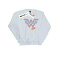 thumbnail image 1 of DC Comics Mens Wonder Woman 84 Neon Emblem Sweatshirt, 1 of 1