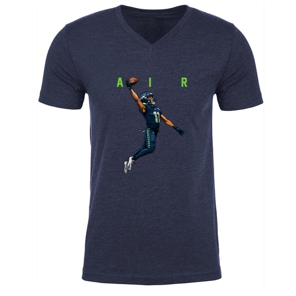 MENS V NECK Jaxon Smith Njigba JSN AIR Seattle Shirt T-Shirt