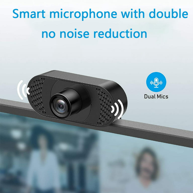 1080P Full HD Webcam with Built-In Microphone, 30 FPS, Plug and Play -  Shop4Tele