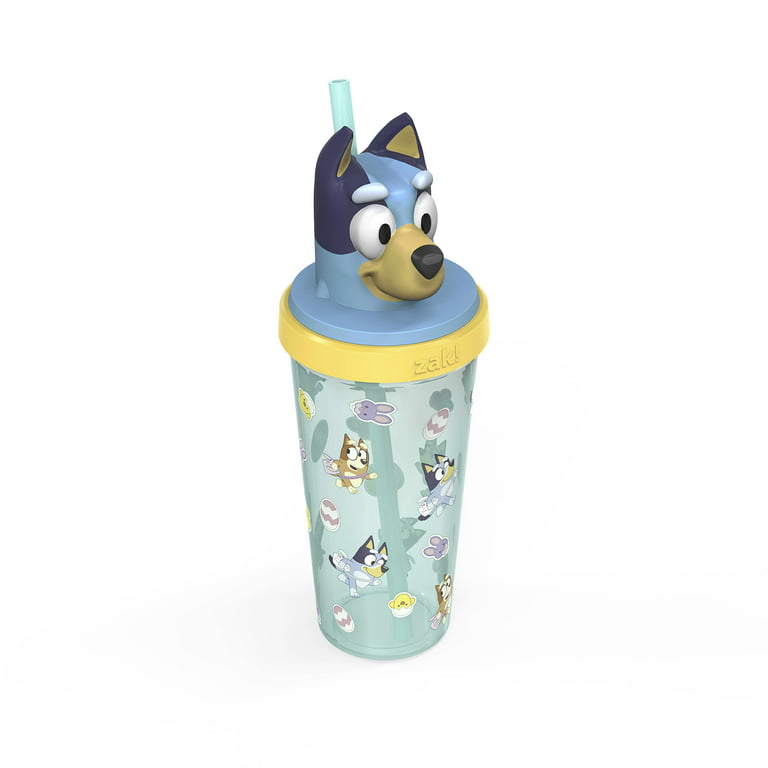 Zak Designs The Little Mermaid 18 oz. Plastic Tumbler with Straw and  Sculpted Lid, Ariel 