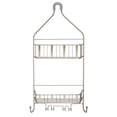thumbnail image 1 of Laura Ashley LA-92300-SAT Aristo Shower Caddy, Satin, 1 of 1