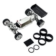 thumbnail image 3 of TISHITA Car Body Chassis Frame Kit Repair Part Sturdy for 1/24 Micro-b DIY Accessory Silver, 3 of 8