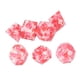 thumbnail image 1 of Juego de Dados ANGGREK 7 Piezas Resina Rosa Rotación Suave, 1 of 8